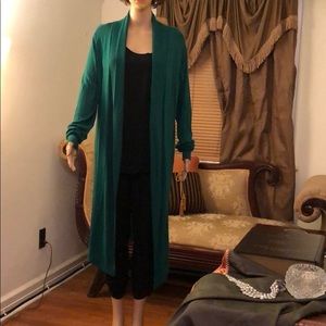 Green Cardigan